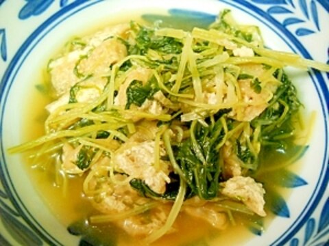 京のおばんざい＊水菜のからし煮